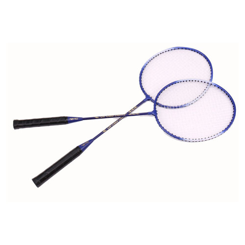 (Blue) Badminton Racket Stringing Offensive Single 2PC Bag Set 1