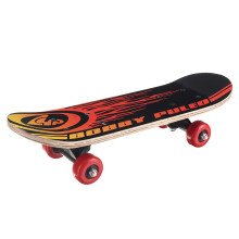 (A) 17inch 7-layer Children Skateboard Chinese Maple Decoration Boards Light Wooden Double Rocker Skatebooards