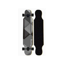 (A) 107cm/42in Abec-7 Carton Steel Bearing Long Board Skateboard Aluminum Truck 7-layer Skate Boards for Children Adult Beginner