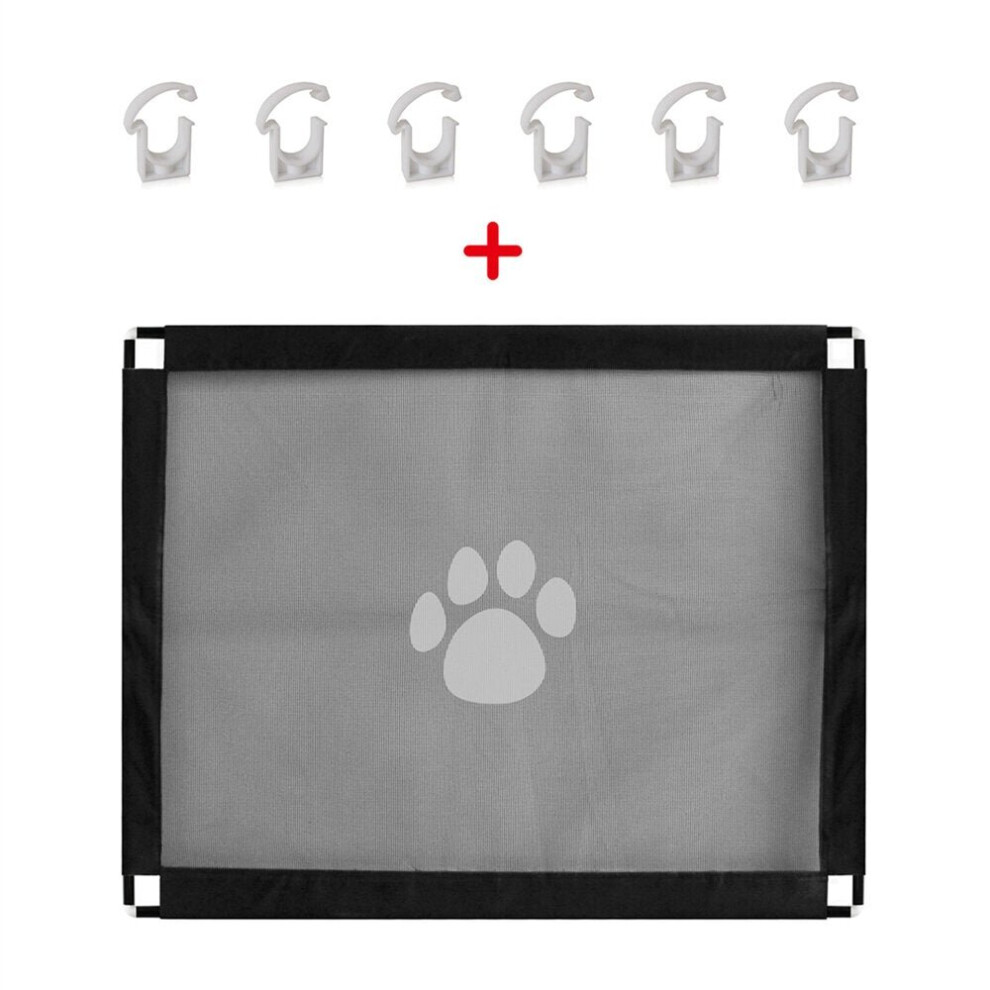 (Type 1) Pet Barrier Fences Portable Folding Mesh Dog Gate Pet Separation Safety Guard Isolated Fence