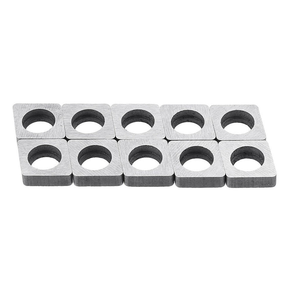 (19mm) 10pcs Carbide Shim Accessories Cutter Pad MC0903/MC1204/MC1604/MC1904 for CNC Lathe Tools