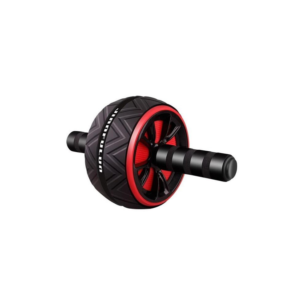 (Black Red) Ab Roller Big wheel Abdominal Muscle Trainer for Fitness Abs Core Workout Muscles Home Gym Equipment