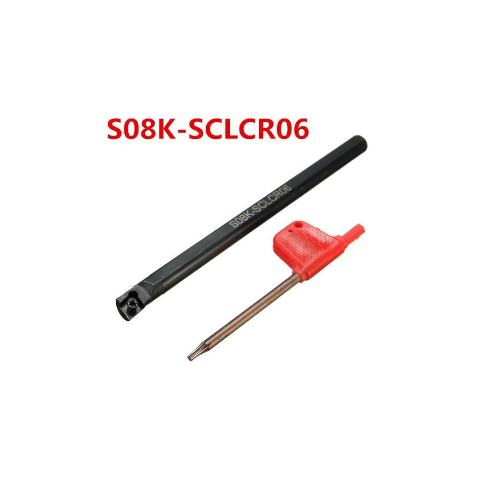 (8.0Mm) Lathe Turning Tool Holder Boring Bar For Ccmt 6112211928456