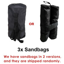 (3PCS) GreenBay Garden Gazebo Leg Feet Weights Sandbag For Pop Up Canopy Marquee Tent Sand Bag