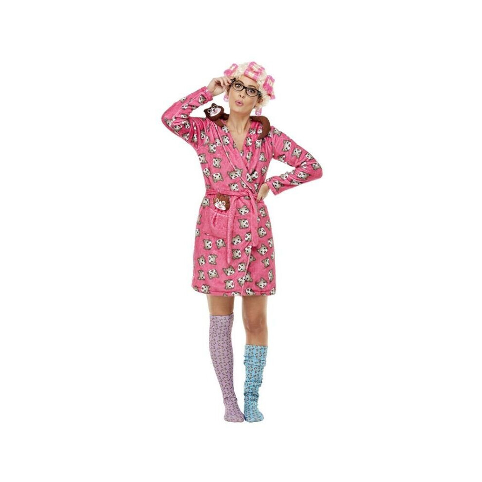 (Small) Cat Lover Lady Costume Pink Womens