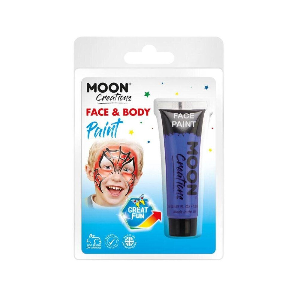 Moon Creations Face & Body Paint Dark Blue