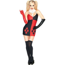 (XS) Secret Wishes DC Comics Super Villain Harley Quinn Costume Womens