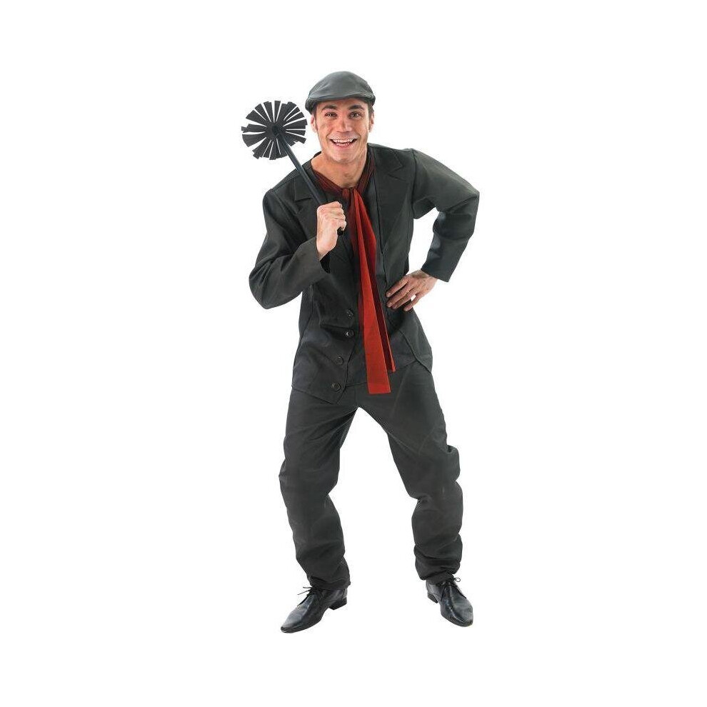Rubies (Standard) Mens Bert Chimney Sweep Fancy Dress Costume Adults Mary Poppins Outfit