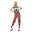 Smiffy's (Large) Punk Rocker Costume Red Womens 2