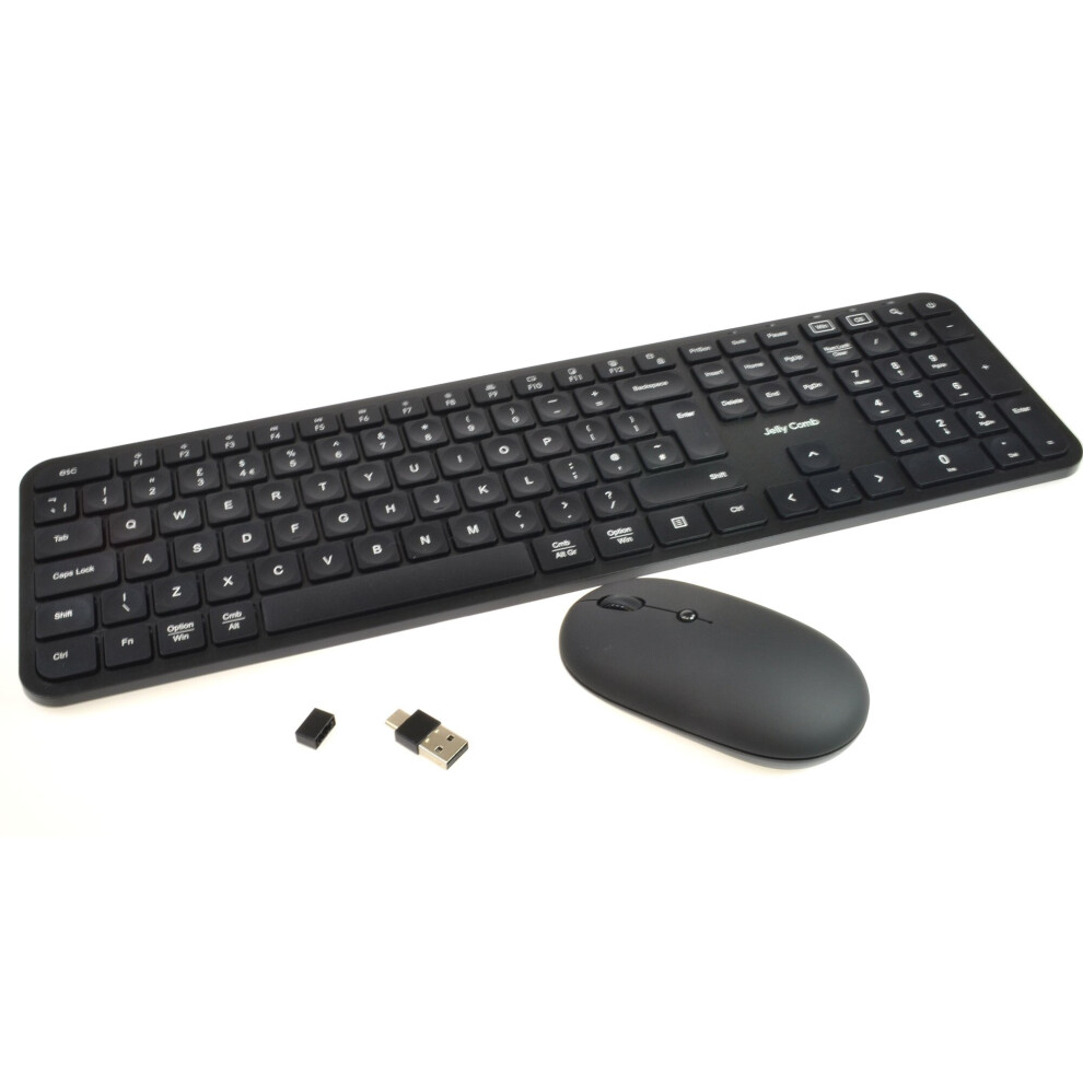 Jelly Comb Wireless Keyboard And Mouse X001AW03HZ