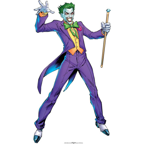 DC Comics The Joker (DC Comics) Official Lifesize Cardboard Cutout