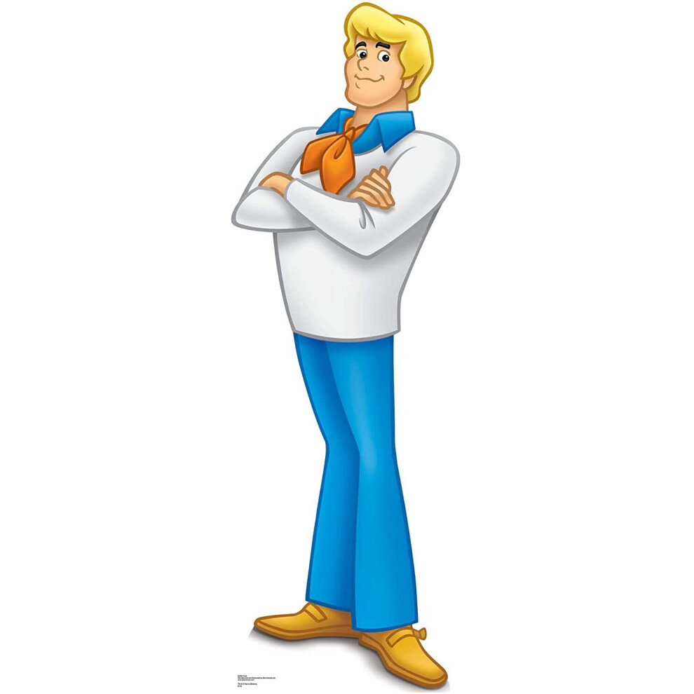 Warner Bros Fred (Scooby Doo) Lifesize Cardboard Cutout / Standee