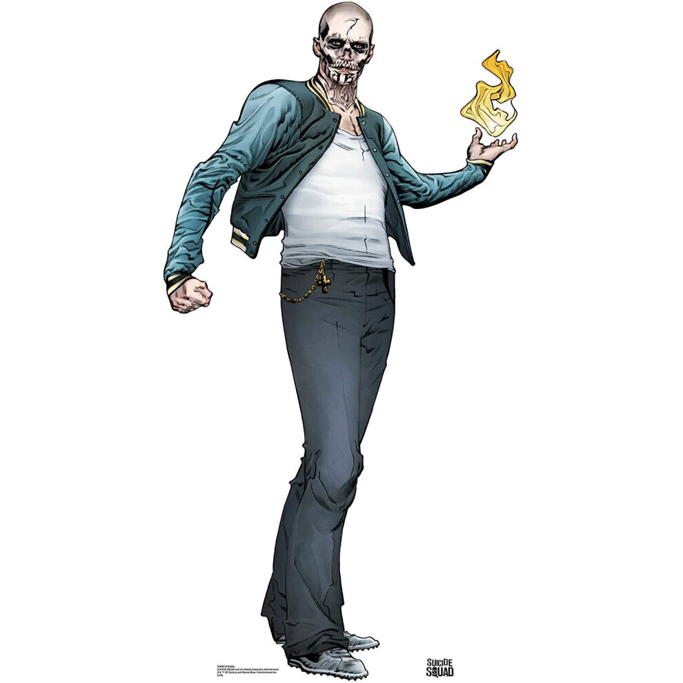 Warner Bros El Diablo (Suicide Squad Comic Artwork) Lifesize Cardboard Cutout