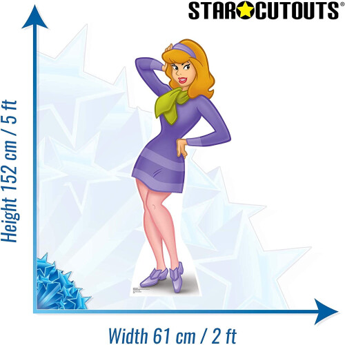 Warner Bros Daphne (Scooby Doo) Lifesize Cardboard Cutout / Standee 1