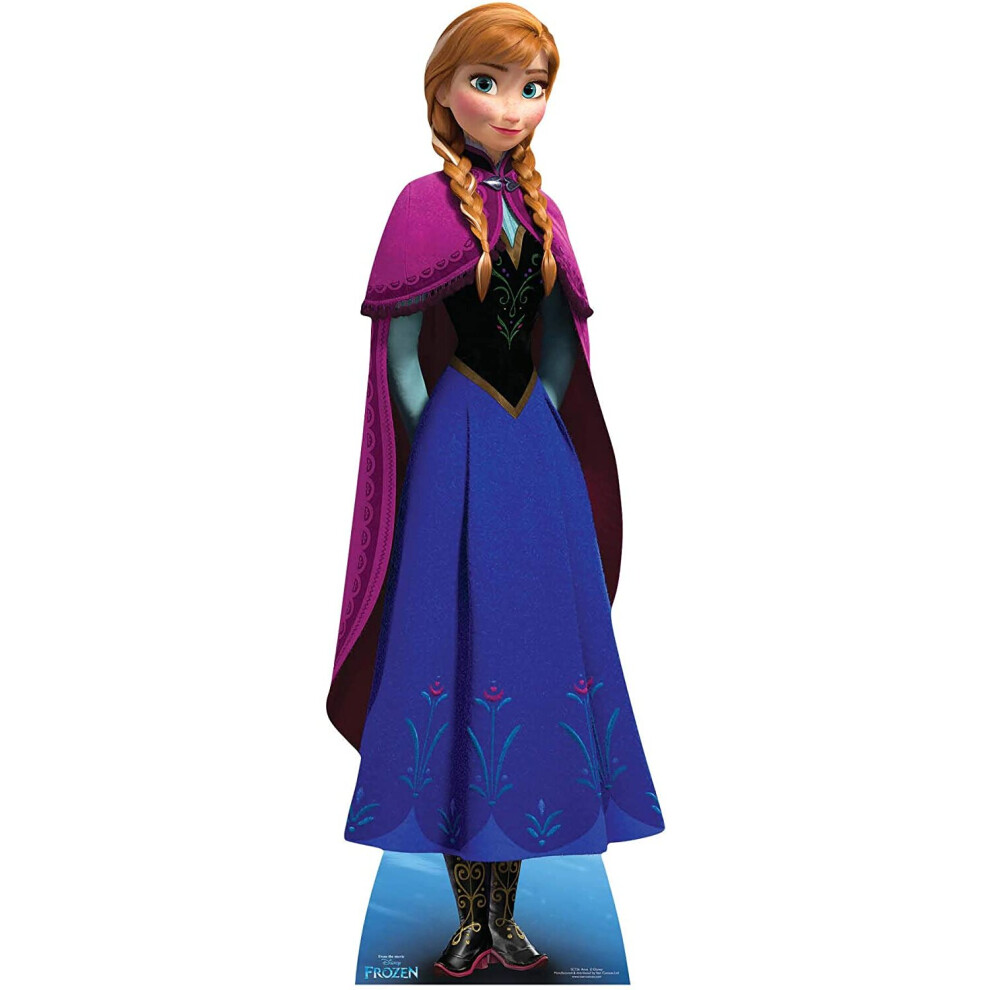 Anna (Disney Frozen) Official Lifesize Cardboard Cutout / Standee