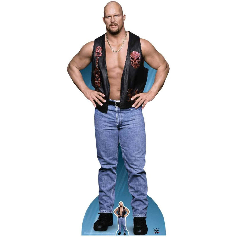 Stone Cold Steve Austin (WWE) Official Lifesize Cardboard Cutout