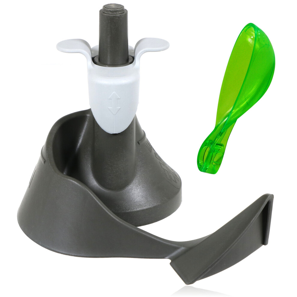 Spares2go Mixing Blade Paddle Seal Spoon For Tefal Actifry Air Fryer Al800041 Al800240 Green