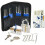 30 pcs Lock Pick Set, Lock Training Kit with 2 Transparent locks 1