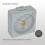Braun Braun Classic Travel Analogue Alarm Clock, Compact Size, Grey, BC02XG 3