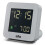 Braun Braun Digital Alarm Clock with Snooze, LCD Display, Grey, BC09G 3