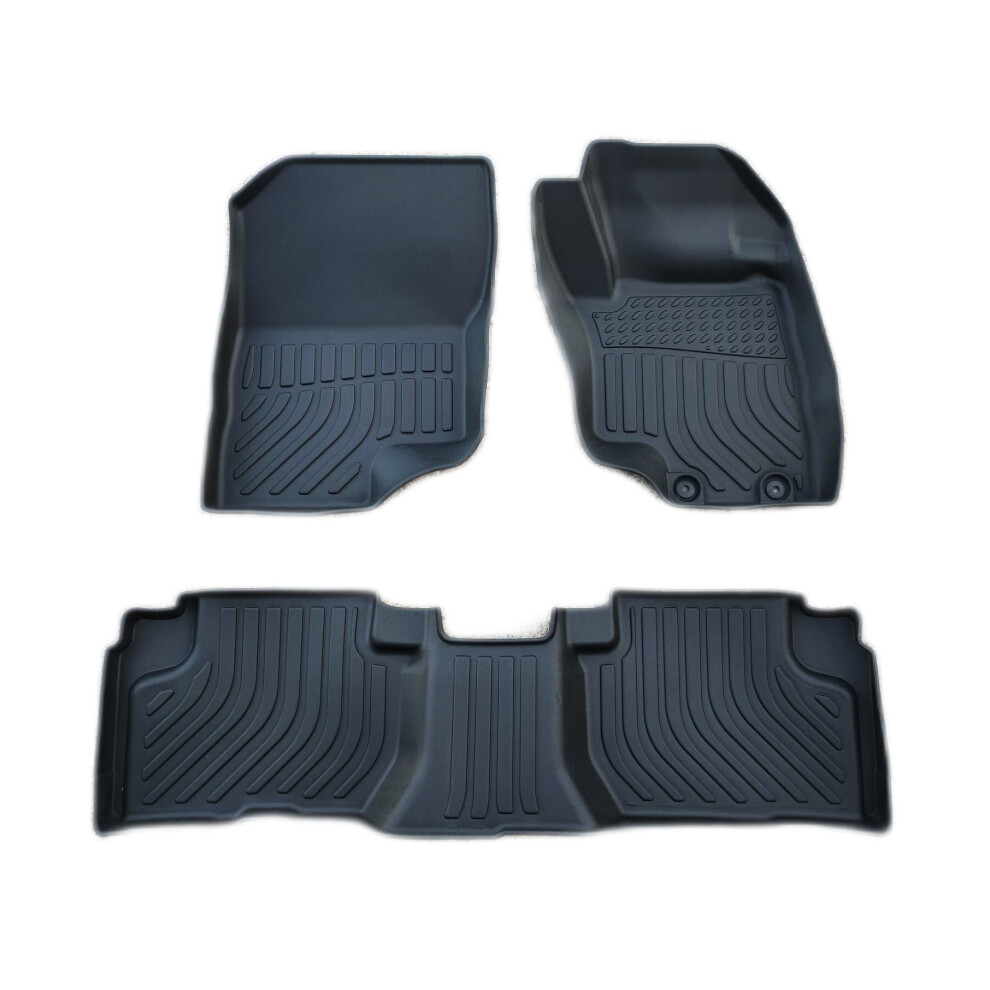 Mitsubishi Outlander Phev Mk3 2014+ All Weather 3D/5D Moulded Tpe Mats 5044282574595