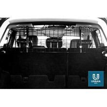 Headrest Dog Guard for Volkswagen Sharan II - Heavy-Duty Wire Mesh, Adjustable 106-145cm