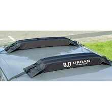 Soft Cushioned Roof Rack for Vauxhall Insignia SW (09-17) Universal Fit, Tool-Free, 60kg Load, Stows in Boot