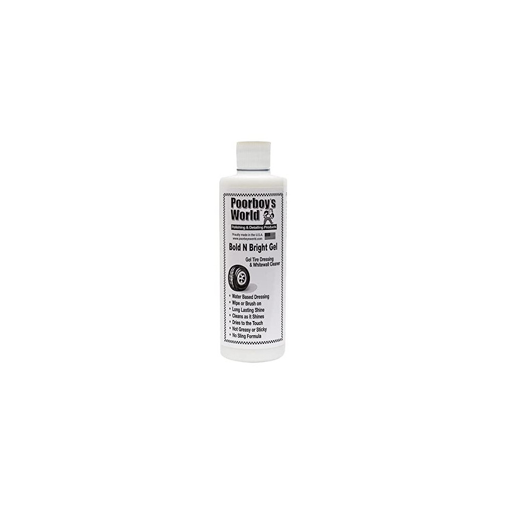 Poorboy's World Wheel Bold N Bright Tyre Gel 5059531980447