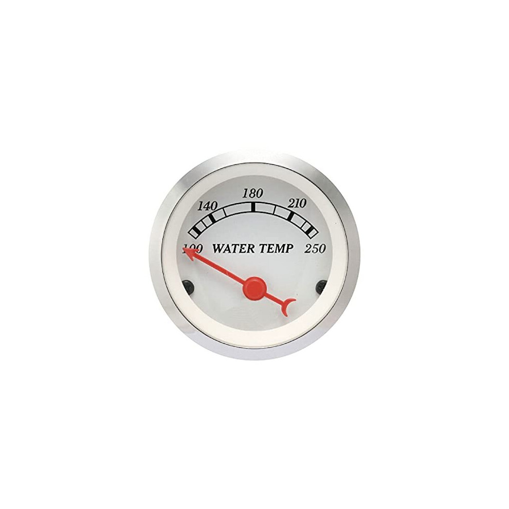 Water Temp Gauge Face 52Mm With Sensor Custom Gauge Classic 40-120Deg White 5059531710402