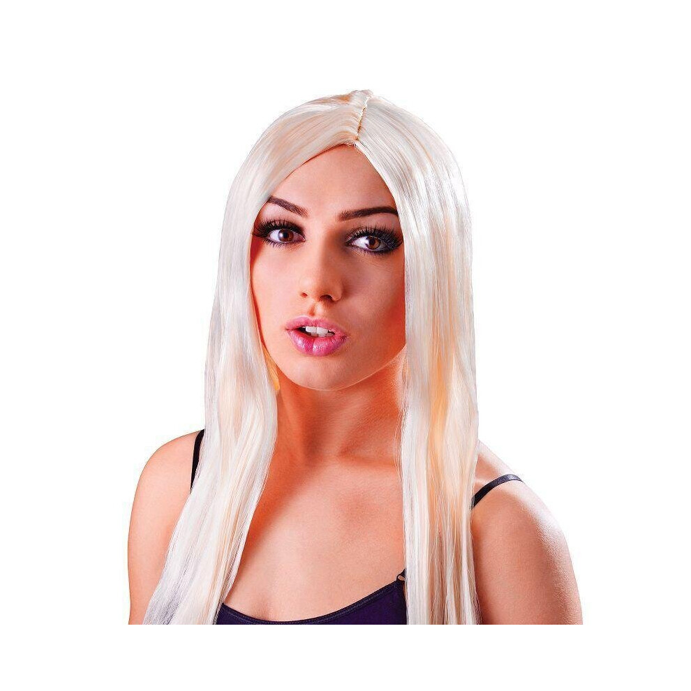 Bristol Novelty Unisex Womens Long 18" Wig Blonde Wigs Female 18"