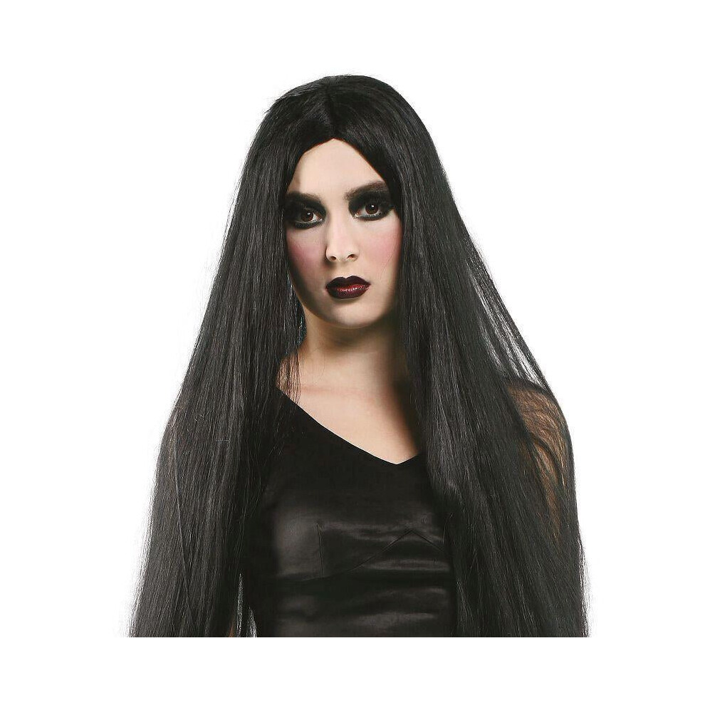 Bristol Novelty Unisex Black Womens Long 40" Wig Wigs Female 40"