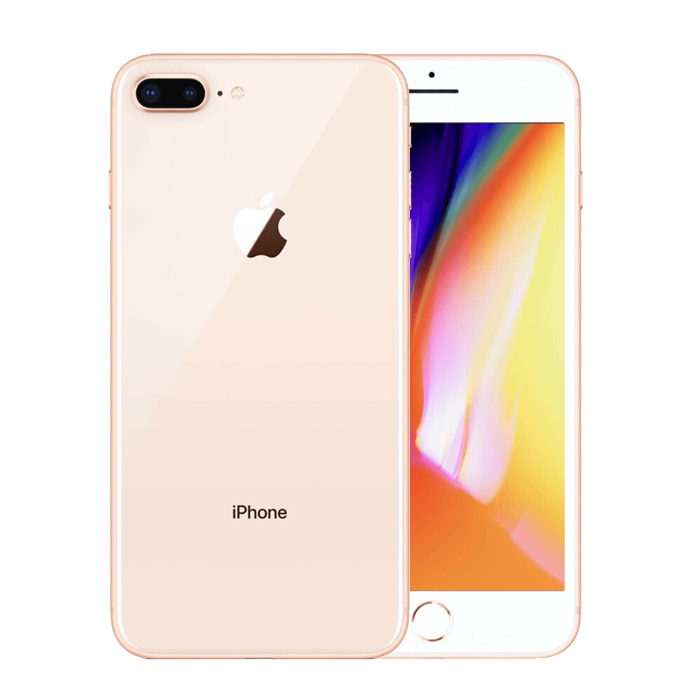 Apple iPhone 8 Plus 64GB Gold Unlocked Smartphone - Grade B-image-OPC-P9GCTHG-REFURBISHED