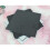 Silver Multi Crystals Square Placemats Set of 4 Mirrored Glass Sparkly Coasters 4