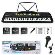61 Key Digital Music Piano Keyboard Mic Electronic Musical Instrument