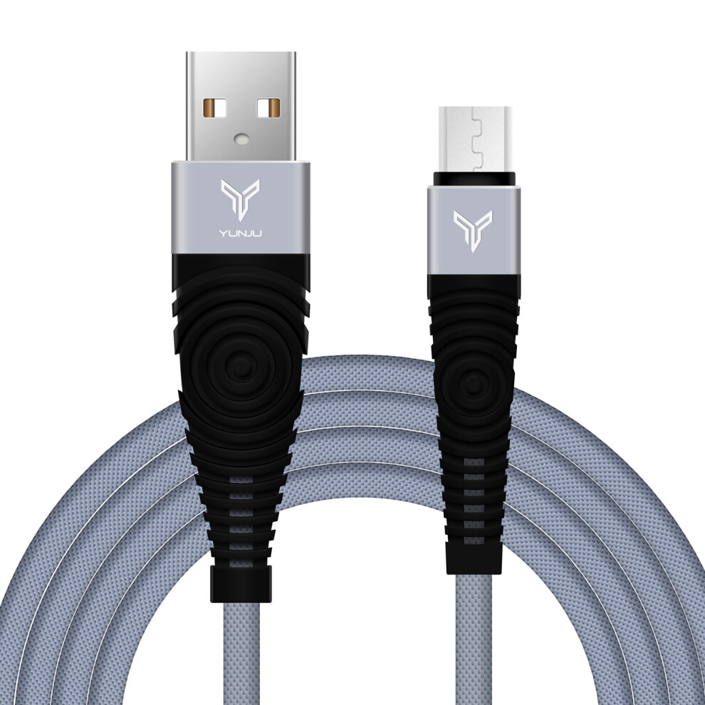 (2 Meter) Micro USB Cable Charging Cable Lead Cord Compatible with Samsung, Nexus, Huawei, Sony, Android Smartphone