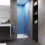 AICA (1000mm) Frameless Bifold Shower Door Enclosure Glass 3