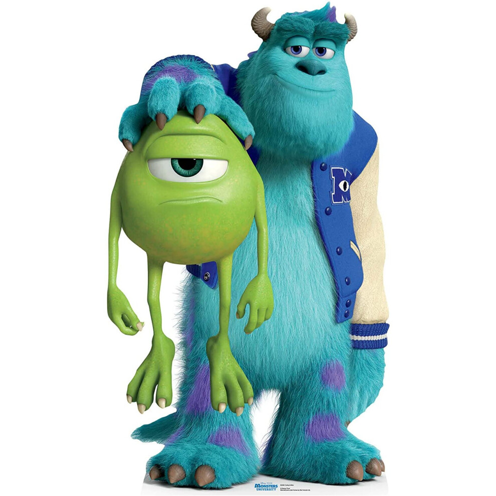 Mike and Sulley (Disney Monsters University) Lifesize Cardboard Cutout