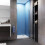 AICA (760mm) Frameless Pivot Shower Door Enclosure Glass 4
