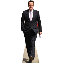 David Cameron (British Politician) Lifesize Cardboard Cutout / Standee