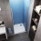 AICA (760mm) Frameless Pivot Shower Door Enclosure Glass 5