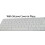 Jelly Comb Wireless Keyboard White Aluminium 8
