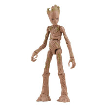 Figurine d'Action Groot Marvel Legends Thor: Love and Thunder 15 cm, 4 Accessoires, 1 Pièce Build-A-Figure