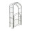 Selections Metal Windsor Garden Arch with Gate and Fixing Pegs 1
