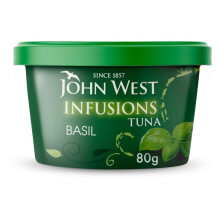 John West Tuna Infusions With Basil 80g