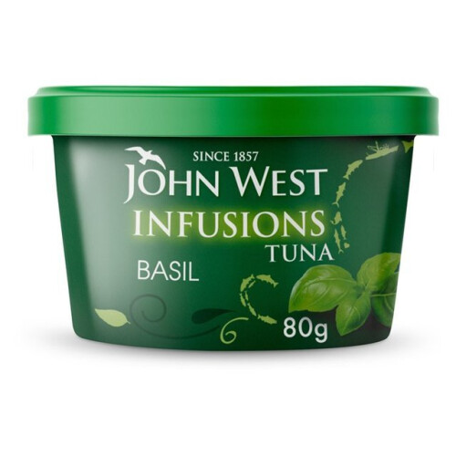 John West Tuna Infusions With Basil 80g