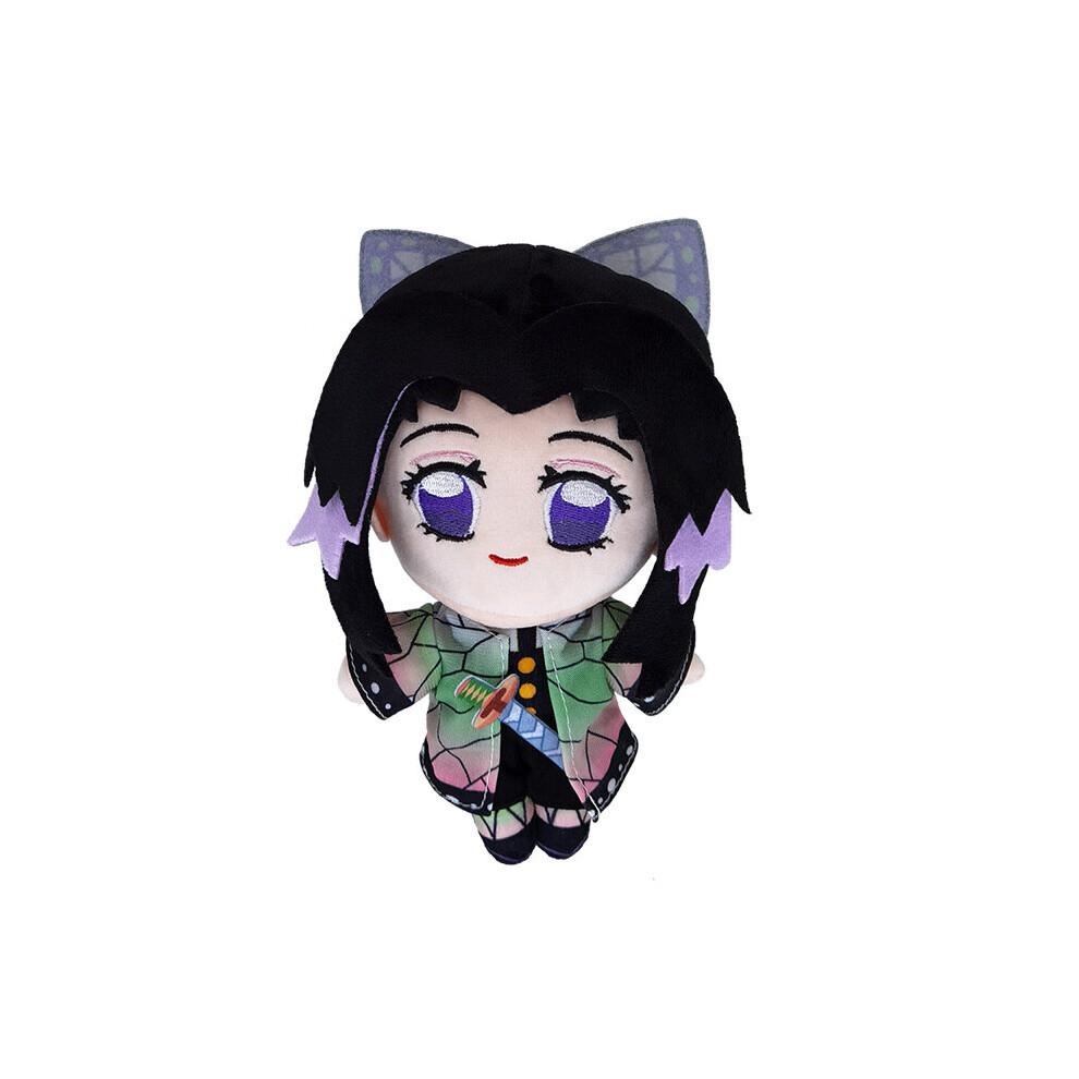 (Kochou Shinobu) Demon Slayer Blade Plushie Doll Cartoon Kawaii Anime Tanjiro For Kids Gift