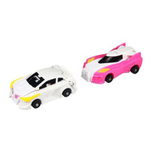 (Pink) Hello Carbot Unicorn Toy Model Figure Transformation Robot Toys