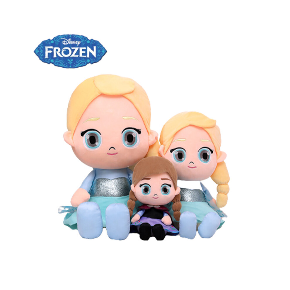 mini gifts - Elsa And Anna Doll Set , Unbreakable Rubber Body With Frock  (Blue & Purple) - - Elsa And Anna Doll Set , Unbreakable Rubber Body With  Frock (Blue &