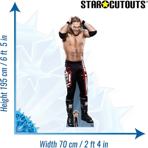 WWE WWE Edge Official Lifesize + Mini Cardboard Cutout / Standee 2