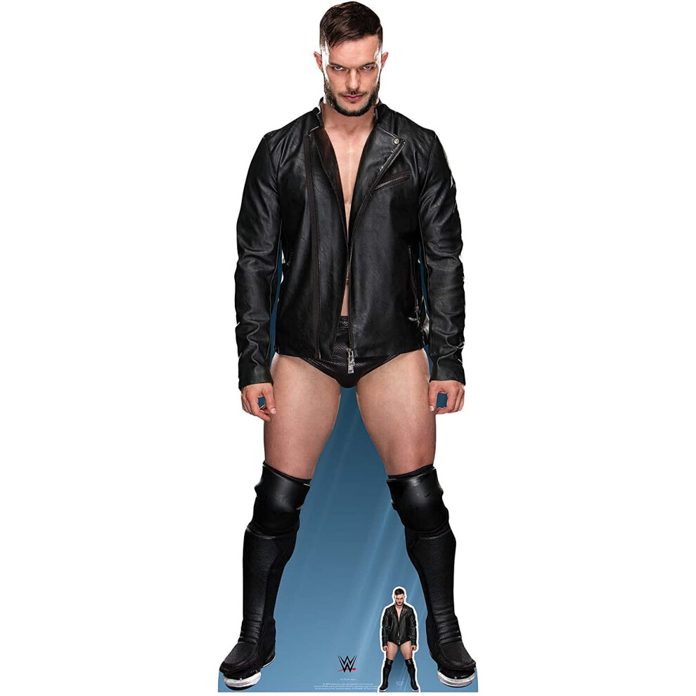 WWE Finn Balor Official Lifesize + Mini Cardboard Cutout